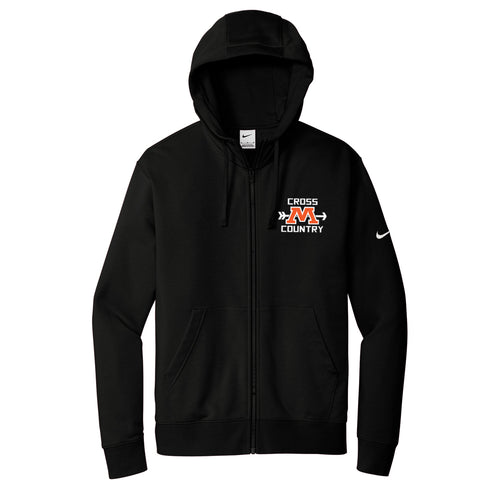 Moorhead XC Nike Full Zip Hoodie