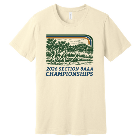 2026 Section 8AAA Cross Country Tee